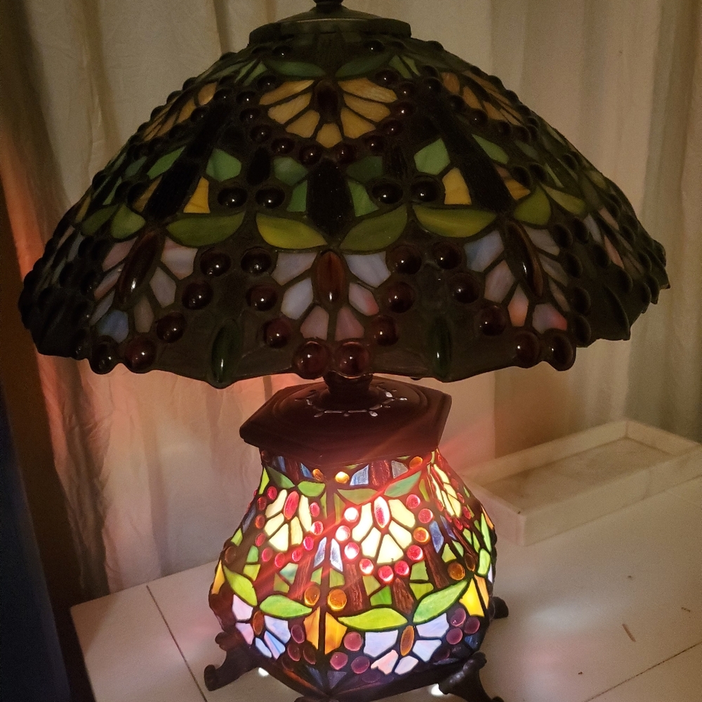 Two rare vintage lamp